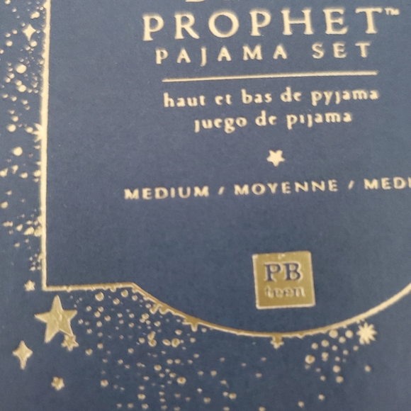 NEW Harry potter Pottery barn teens size MEDIUM daily prophet pajamas - Picture 4 of 6